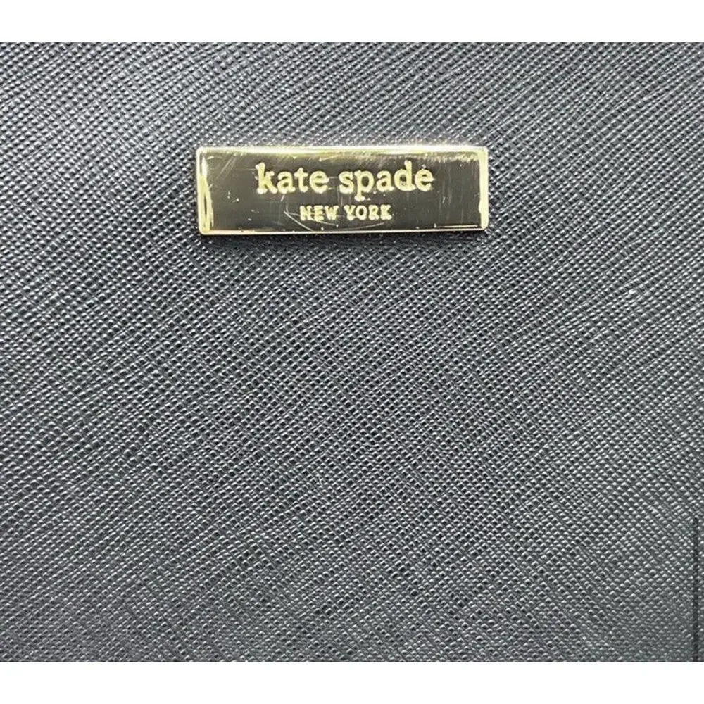 Kate‎ Spade Authenticated Dally Laurel Way Shoulder Bag Leather Black WKRU4094
